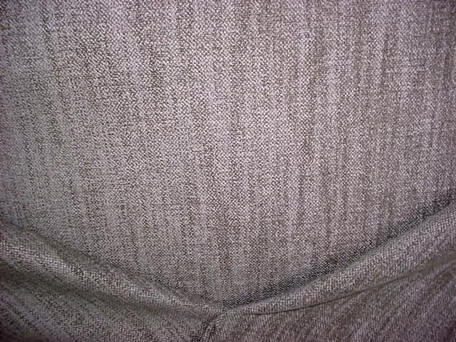 8-1/8Y Brunschwig & Fils Silvery Grey Chenille Strie Upholstery Fabric
