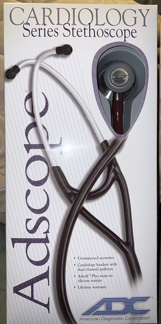 American Diagnostic Corporation ADC 601 Adscope Cardiology Stethoscope