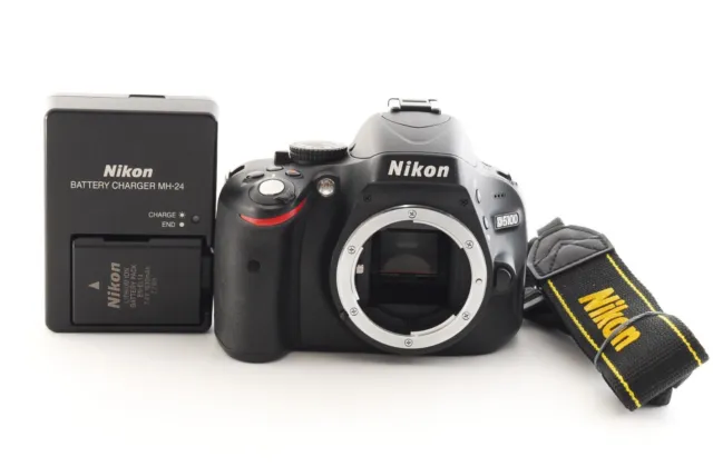 【N.Mint】Nikon D5100 16.2MP Digital SLR Camera Body Black Japan 1862605