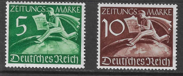Germany - 1939 - Newspaper Stamps - Set 2V - Mnh **