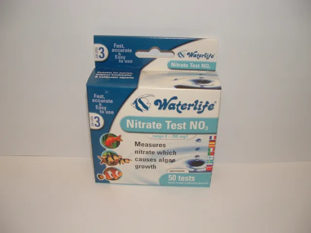 Waterlife Nitrate Test Kit 50 Tests Aquarium