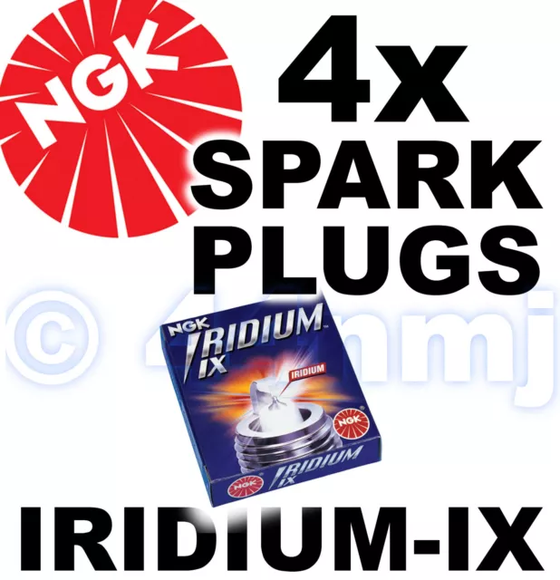 4 Pack GENUINE NGK IRIDIUM IX SPARK PLUGS BKR5EIX-11 Stock No. 5464 Trade Price