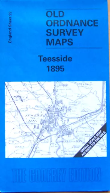 Old OS Maps The Godfrey Edition Ordnance Survey TEESIDE 1895