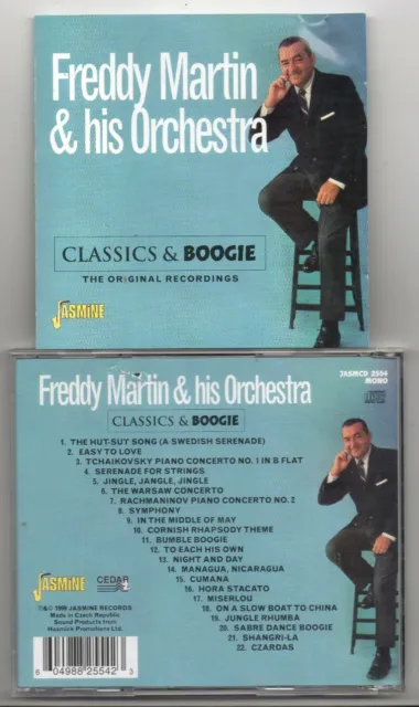 Freddy Martin & His Orchestra - Classics & Boogie  (CD 1999)
