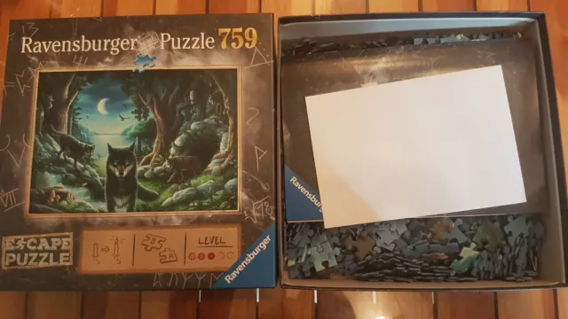 Escape Puzzle - La meute de loups - Ravensburger 759 pièces 70 x 50-N°164349