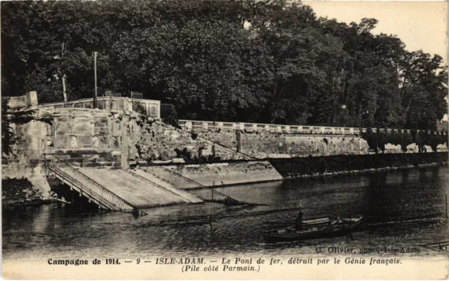 CPA L'Isle Adam Le Pont de Fer (1319554)