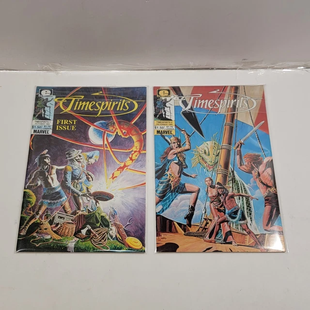 Timespirits #1 #2 Epic Comics Lot Of 2