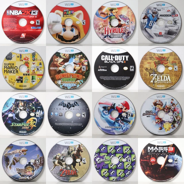 NINTENDO WII U Video Games Pick & Choose Video Games Lot 11.99