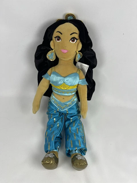 WALT DISNEY THEATRICAL Aladdin Jasmine Soft Stuffed Toy Plush Doll ...