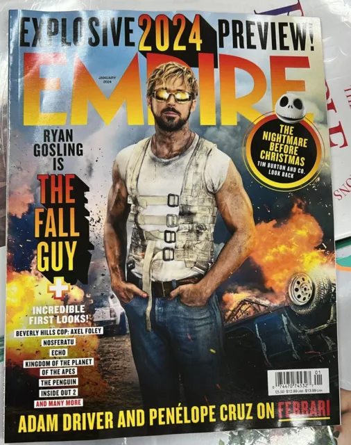 EMPIRE MAGAZINEJANUARY 2024EXPLOSIVE 2024 PREVIEWRYAN GOSLINGBrand