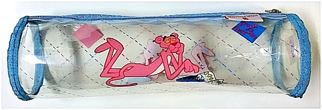 LA PANTERA ROSA ASTUCCIO TOMBOLINO PORTACOLORI BY AUGURI MONDADORI VINTAGE '80s