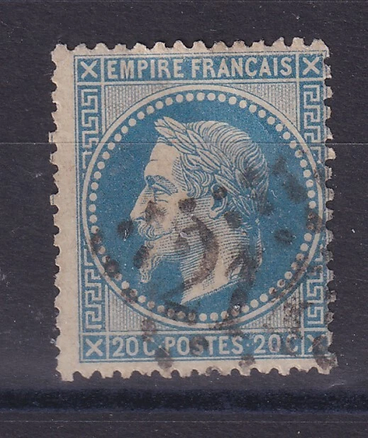 1853-1860 Napoléon III - France - YT n° 17B - Oblitéré - 1859 1853-1860 Napoléon III - France - YT n° 17B - Oblitéré - 1859