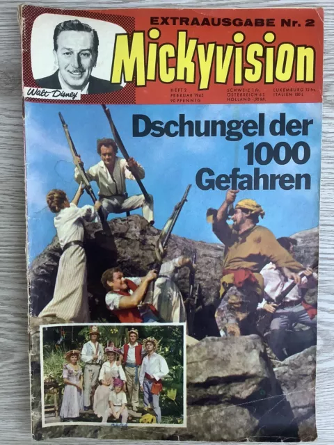 Mickyvision; Extraausgabe Nr. 2, 1965 Walt Disney; Dschungel der 1000 Gefahren