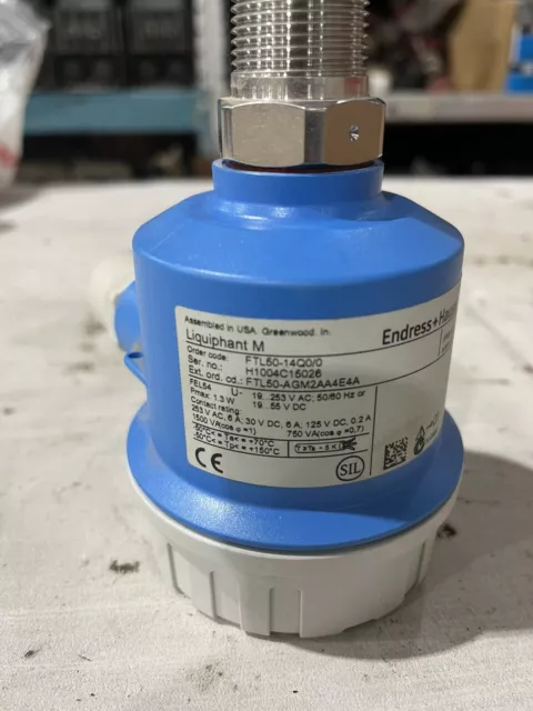 Endress Hauser, Liquiphant M, Ftl50-Agm2Aa4E4A, Ftl50-14Q0/0 Level Switch