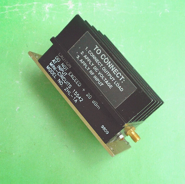 1pc ZHL-1A 5-500MHz 20dB +30dBm RF SMA Amplifier Mini-Circuits #A6-8