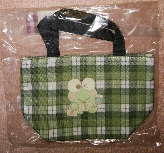 Kero Kero Keroppi Tote Bag Small Sanrio Puroland Limited Japan