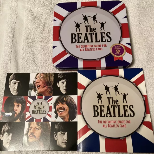 The Beatles The Definitive Guide For All Beatles Fans 9 Magnets And Pic Book