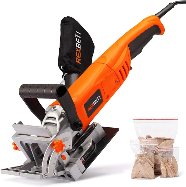 Wood Biscuit Plate Joiner Kit Tungsten Carbide Tipped Blade with 100pcs Biscuits