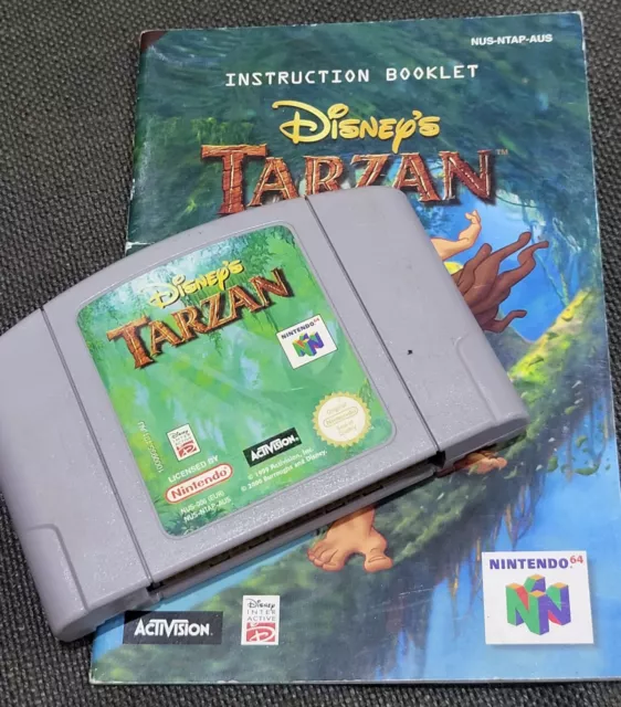 Tarzan nintendo 64 deals