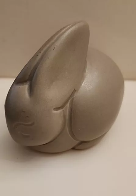 Van Briggle Rabbit Bunny Tan Or Clay Color Figurine