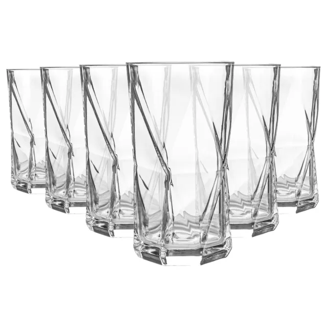 Tumbler Tumblers Glasses Drinking Glassware Cassiopea 480ml - Set of 6
