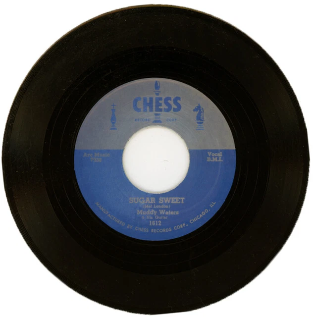 MUDDY WATERS &SUGAR SWEET c/w DIAMONDS AT YOUR FEET" 1955 CHICAGO BLUES