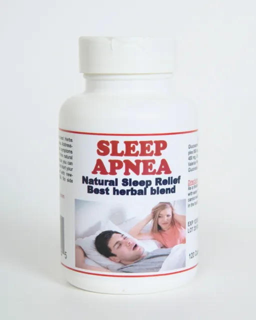 Sleep Apnea Relief - Treat & Prevent - 120 Capsules - Made In Usa