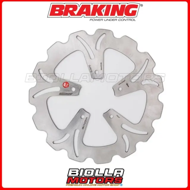 GL06FID DISCO FRENO ANTERIORE SX BRAKING GILERA RUNNER FXR 2t (Hengtong) 180 200