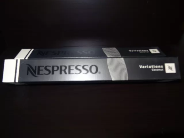 RARE NESPRESSO 2012 Variations - Coconut Limited Edition Coffee Sleeve