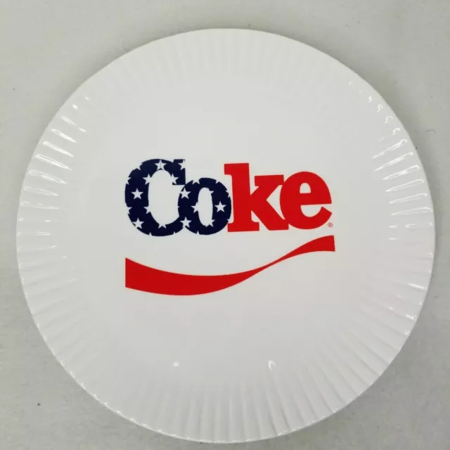 Coca Cola - Coke 11 inch Decorative Dinner Plate Ceramic Banner Logo