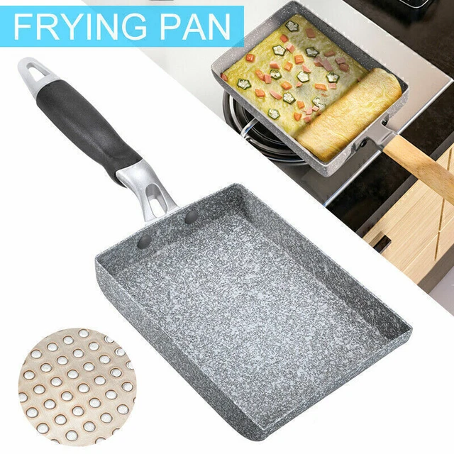 TAMAGOYAKI RECHTECKIGE JAPANISCHE Grill Pfanne Bratpfanne Omelett ...
