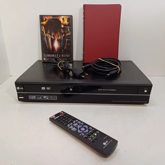 LG RCT689H DIGITAL & Analog DVDRecorder/VHSPlayer Combo +Remote HDMI