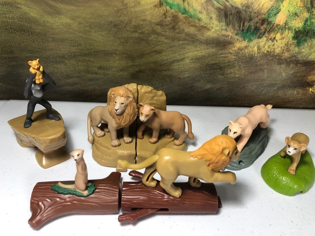 Lion King Simba Nala Rafiki Timon Mufasa Sarabi McDonalds 2019 figure toy lot