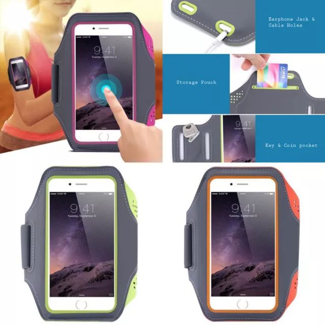 Running Armband Arm Band Phone Holder for Samsung Galaxy A32 A33 A52 A52s A53