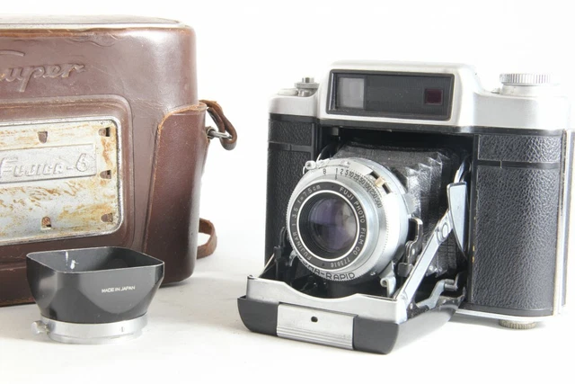 Excellent Fuji Super Fujica 6 Six 6 x 6 Film Camera 75mm f/3.5 from Japan #1436
