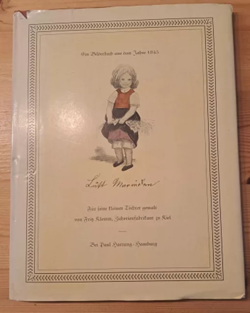 Nachdruck des Bilderbuchs HC SU LÜTT MARIECHEN EHR KÖH Hartung 1962 Zustand 2