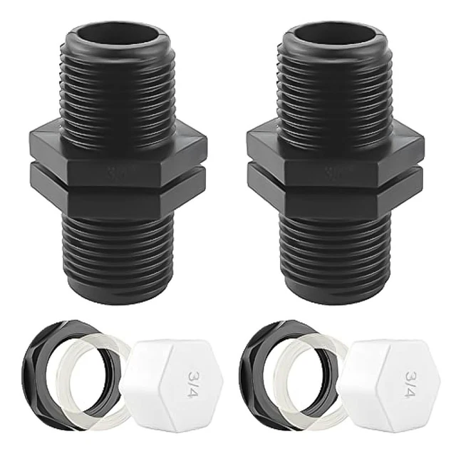 3/4 Inch Threaded Tank Connection Easy to Install and Compatible with All Tanks
