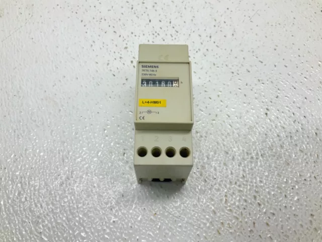 Siemens 7KT5745-3 Hour Counter 230 VAC 7KT57453