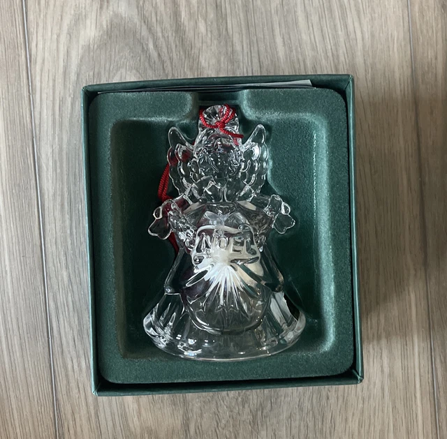 Marquis By Waterford Crystal Noel Angel Bell Christmas Ornament 3rd In Series 03
