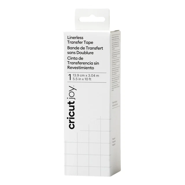 CRICUT Joy Sofortklebende Transferfolie Transparent