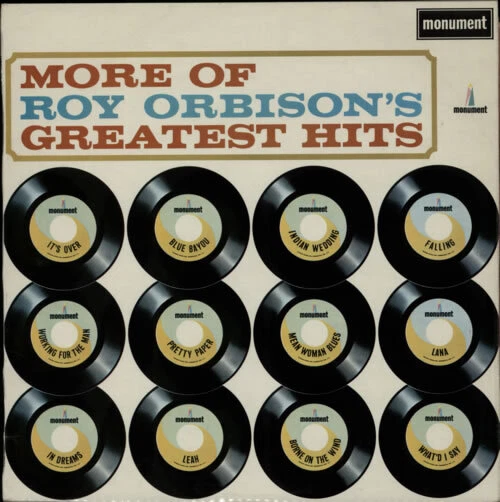 Roy Orbison More Of Roy Orbison's... UK vinyl LP  record