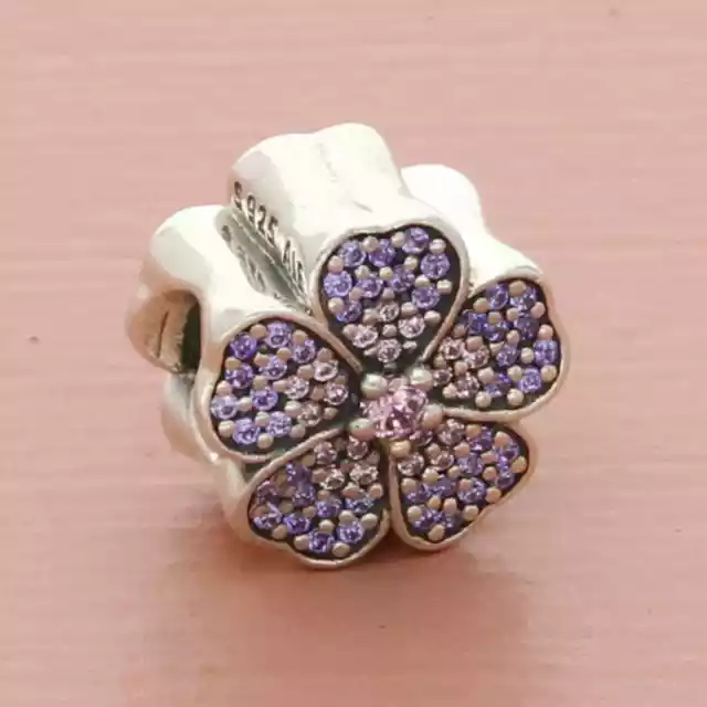 ❗️CLEARANCE❗️pandora sterling silver sparkling primrose bead (791481pcz) charm