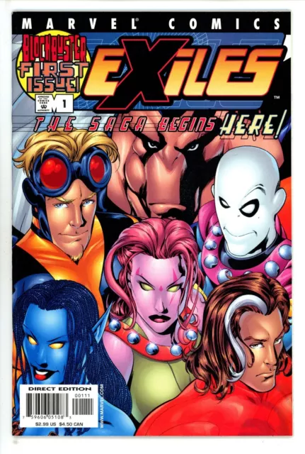 Exiles Vol 1 #1 Marvel VF/NM (2001)