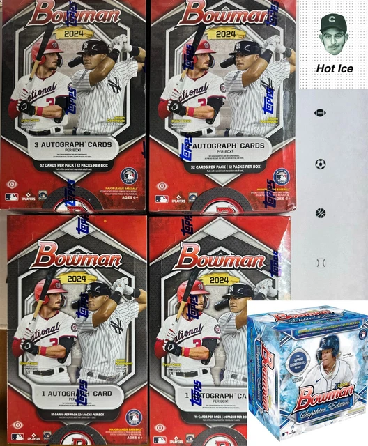 JARED SERNA NEW York Yankees 2024 Bowman 2 Jumbo/2 Hobby/Sapphire Break