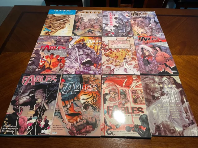 FABLES - VOLUMES 1-11 plus one - Bill Willingham - Vertigo - Graphic Novels TPB