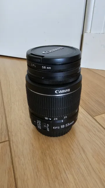 Canon EF-S 18-55 mm f/3.5-5.6 obiettivo zoom IS II