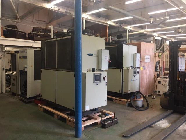 2012 Thermal Care 20 ton Air Cooled Chiller - 460v, pump upgrade  RUN & TESTED!