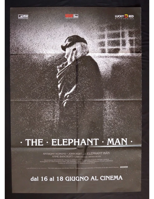 carte postale cinéma The Elephant Man David Lynch Anthony Hopkins John