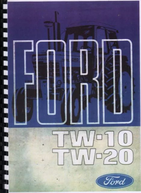 Ford TW-10-TW-20 Tractor Operator Manual