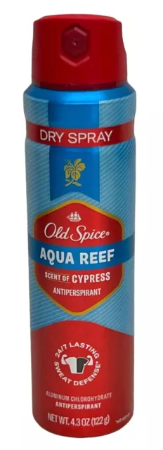 Spray seco antitranspirante Old Spice Aqua Reef 4,3 oz